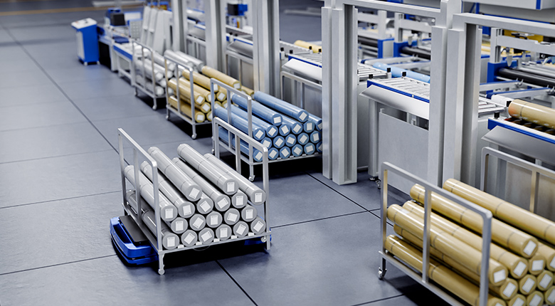 STelego | Whole-Factory Unmanned Handling & Warehousing